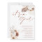 Boho Pampas It's a Girl Baby Shower Invitation
