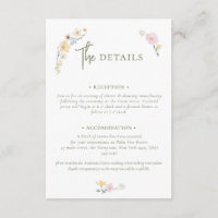 Boho Pastel flowers Elegant Calligraphy Wedding E
