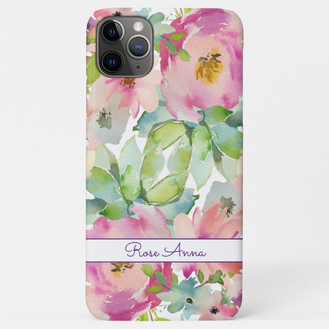 Boho Pastel Watercolor Case-Mate iPhone Case (Back)