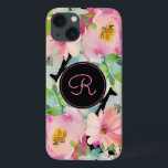 Boho Pastel Watercolor iPad Cover<br><div class="desc">Antique and feminine,  this watercolor rose pattern features a cascade of flowers with flowing leaves which add a touch of green. It adds a fashionably feminine touch to your life. Artist: Yulia Podlinnova Customisable and transferable</div>