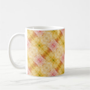 Boho pastel watercolor pattern coffee mug