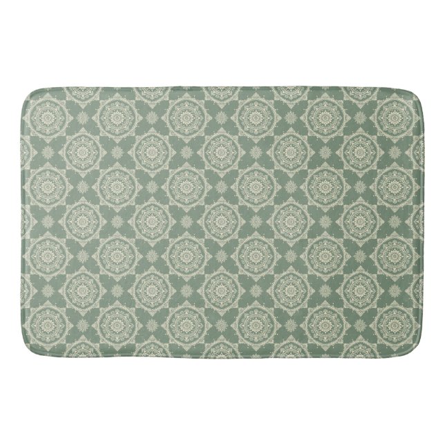 Boho Pattern Bath Mat (Front)