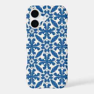 Boho Pattern in Blue – Elegant & Bold