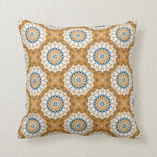 Boho pattern in Mustard Cushion