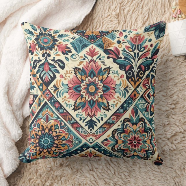 BOHO pattern Large Cushion (Blanket)