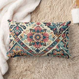 BOHO pattern Lumbar Cushion