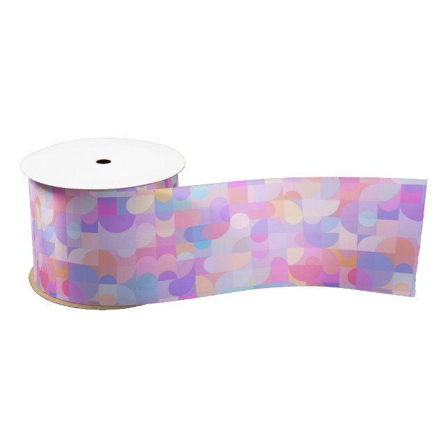 Boho Pattern  Satin Ribbon (Spool)