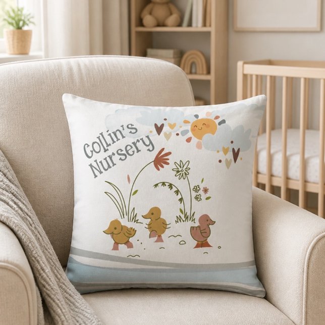 Boho Personalised Nursery Pillow (Creator Uploaded)