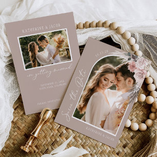 Boho Photo Wedding Save The Date