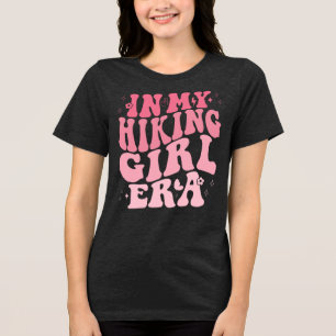 Boho Pink Hiking Vibes Era Graphic TShirt