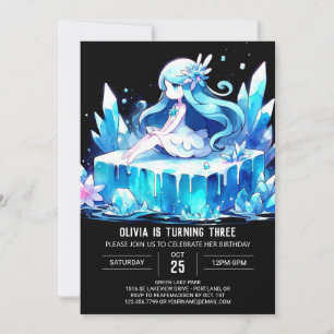 Boho Princess Birthday Invitation
