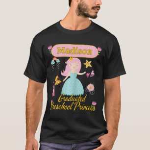 Boho Princess Madison 2026 Personalised Preschool T-Shirt