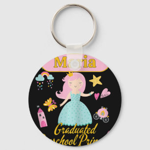 Boho Princess Maria 2026 Personalised Preschool Gr Key Ring