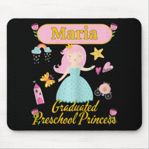 Boho Princess Maria 2026 Personalised Preschool Gr Mouse Pad