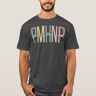 Boho Psychiatric Mental Health Nurse Practitioner  T-Shirt