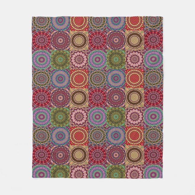 Boho Quilt Blanket (Front)