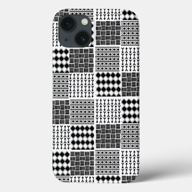 Boho Quilt Case-Mate iPhone Case (Back)