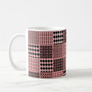 Boho Quilt Coffee Mug
