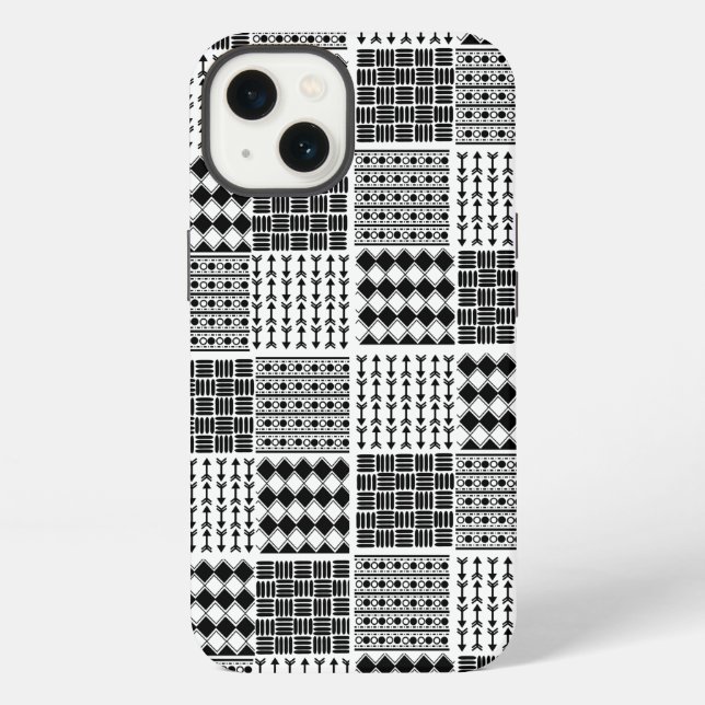 Boho Quilt iPhone Case (Back)