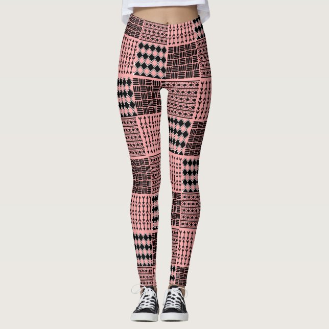 Boho Quilt Leggings (Front)
