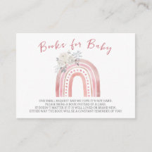 Boho Rainbow Baby Shower, Books for Baby