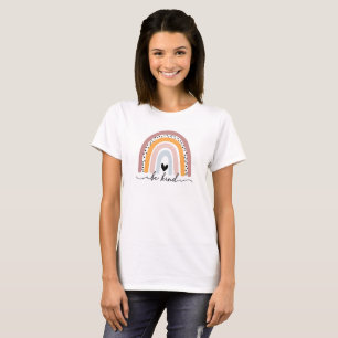 Boho Rainbow Be Kind T-Shirt