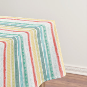Boho Rainbow Birthday Party Kids Tablecloth