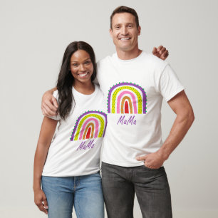 Boho Rainbow Family - Mama T-Shirt