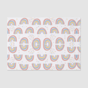 Boho Rainbow Pastel Party Tissue Paper