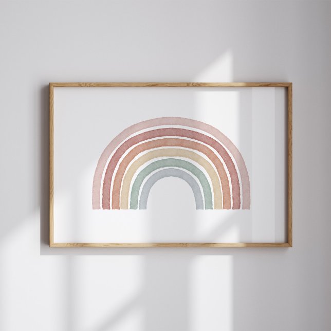 Boho rainbow pastel print (Creator Uploaded)