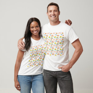 Boho Rainbow Pattern T-Shirt