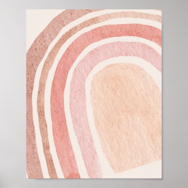 Boho Rainbow Poster (Front)