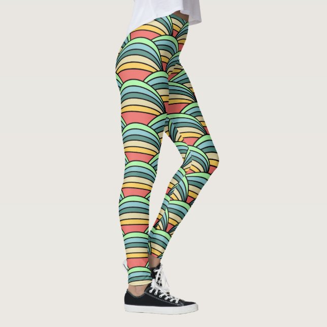 Boho Rainbows  Leggings (Right)