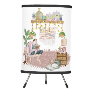 Boho Reading Room Lamp
