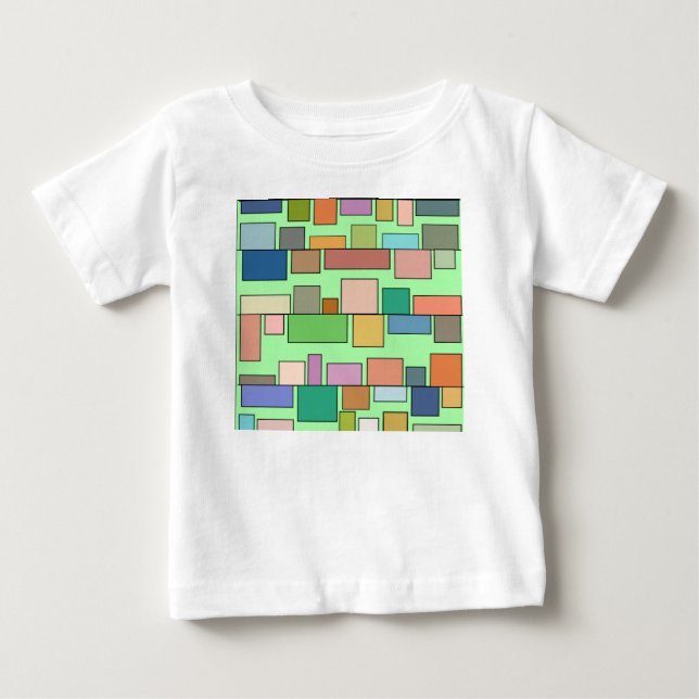 Boho Rectangles  Baby T-Shirt (Front)