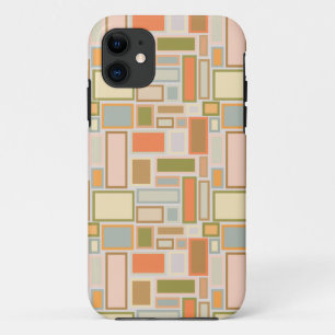 Boho Rectangles  iPhone 11 Case