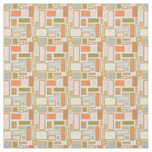 Boho Rectangles Fabric