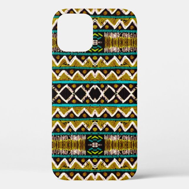 Boho repeat. Geometric seamless embroidery. Decora Case-Mate iPhone Case (Back)
