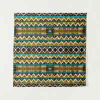 Boho repeat. Geometric seamless embroidery. Decora