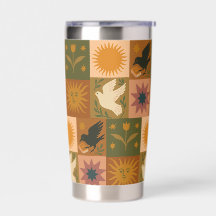 Boho Retro Celestial Sun Moon