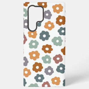 Boho Retro Earthy Florals and Botanical Charm Samsung Galaxy Case
