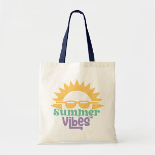 Boho Retro Summer Quote  Tote Bag