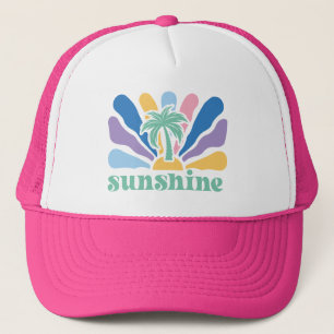 Boho Retro Summer Quote Trucker Hat
