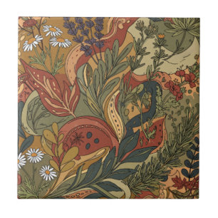 Boho Rhapsody Ceramic Tile