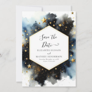 Boho Romantic Celestial Wedding Save The Date