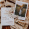 Boho Rust Terracotta Flowers Pampas Save The Date