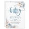 Boho Rustic Blue Pumpkin It's a boy Fall Baby
