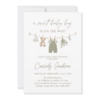 Boho Sage Green Boy Baby Clothes Baby Shower