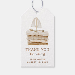 Boho Sailboat Toy   Kids Birthday Party Favour Gift Tags