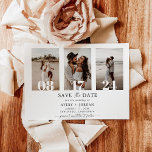 Boho Save the Date, Photo Minimalist Save the Date Invitation<br><div class="desc">This lovely Save the Date Invitation features a gorgeous minimal layout for your Save the Date announcement where you have freedom to create something uniquely yours! Easily edit wording and colours to match your style! Text and background colours are fully editable —> click the "Customise Further" button to edit! --------------...</div>